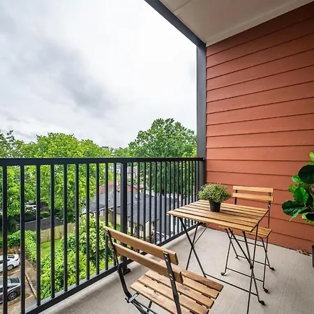 Atl Downtown New-Built Roof-Top Balcony City View 525Pkwy
